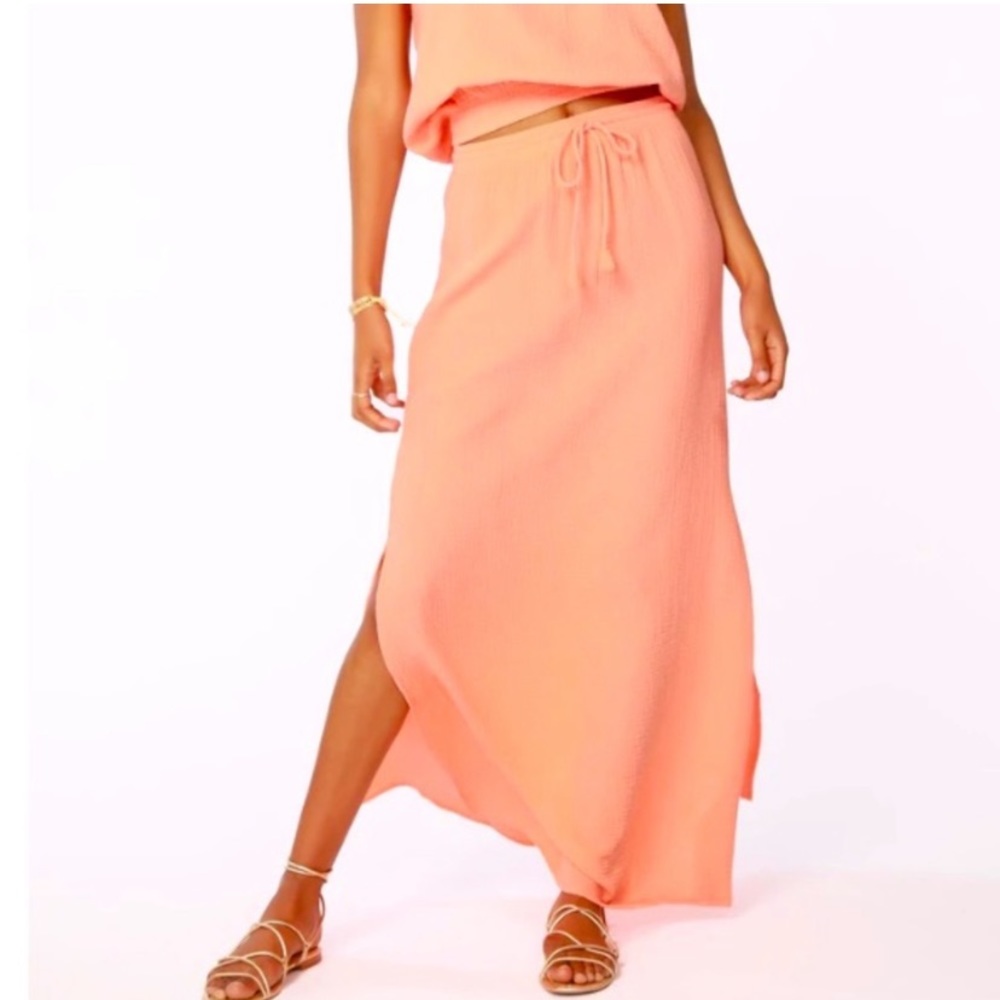Bobi Gauze Maxi Skirt
